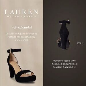 Lauren Ralph Lauren
Women's Sylvia Platform Dress Sandal~MSRP:$155~NEW IN BOX